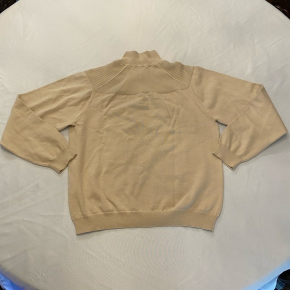 CUTTER & BUCK Chicago Blackhawks 1/4 Zip Sweater - Picture 4 of 5